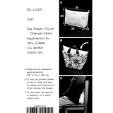 BAG SHAPER PILLOW / Triangle Small