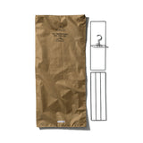 RUBBERIZED FABRIC HANGING ORGANIZER W/WIRE FRAME / COAT & JACKET