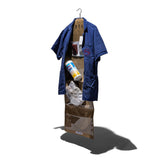 RUBBERIZED FABRIC HANGING ORGANIZER / ACCESSORY 4 Pockets