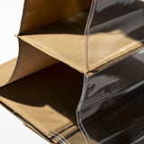 RUBBERIZED FABRIC HANGING ORGANIZER / BAG 4 Shelves