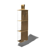 RUBBERIZED FABRIC HANGING ORGANIZER / BAG 3 Shelves