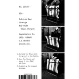 FOLDING BAG STORAGE FOR CAFÉ / Green Stripes