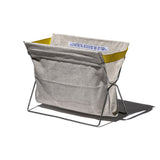 FOLDING BAG STORAGE FOR CAFÉ / Ivory - Black Mix
