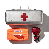 VINTAGE EMERGENCY TENT FABRIC TISSUE COVER