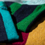 RUG POUCH / Mustard x Burgundy