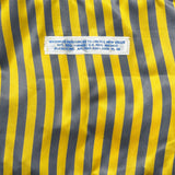 SCHOOL TIE FABRIC SMALL BAG / Light Blue x White