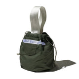 VINTAGE JUMPSUIT FABRIC DRAWSTRING BAG - LIM.ED.