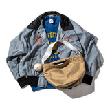 RUBBERIZED FABRIC BAG W/ZIPPER - LIM.ED.