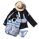STRIPED TOWEL HELMET BAG - LIM.ED.