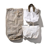SAC POSTAL VINTAGE TRANSFORMÉ EN CABAS AVEC FERMETURE ÉCLAIR - ÉDITION LIMITÉE.