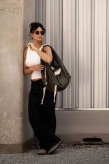 VINTAGE PARACHUTE SQUARE BAG