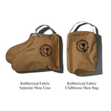RUBBERIZED FABRIC CLUBHOUSE SHOE BAG