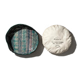 VINTAGE KANTHA QUILT PET BED W/CUSHION