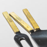 ENGRAVED CHEESE KNIFE SET OF 3