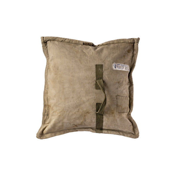 VINTAGE MATERIAL CUSHION COVER / 60 x 60
