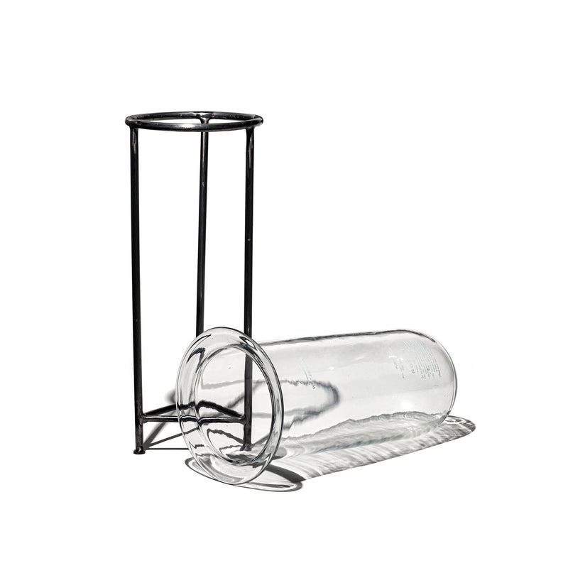 GLASS TUBE WITH STAND
