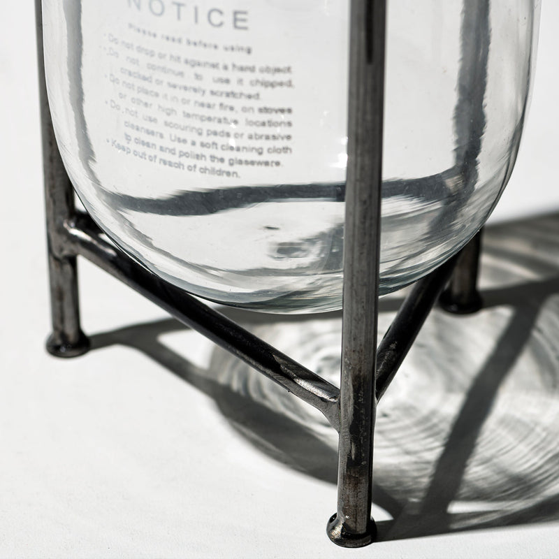 GLASS TUBE WITH STAND