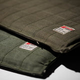 VINTAGE TENT FABRIC SEAT CUSHION