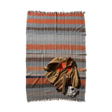 RECYCLED WOOL MIX BLANKET / Assorted Color
