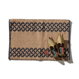 TILE PATTERNED JUTE MAT / Sicily