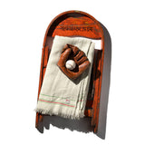 WOOL MIX IVORY BLANKET