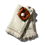 WOOL MIX IVORY BLANKET