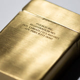 BRASS PLAYING CARD CASE