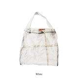 VINTAGE PARACHUTE LIGHT BAG / White