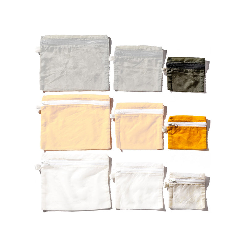 VINTAGE PARACHUTE LIGHT POUCH / Small