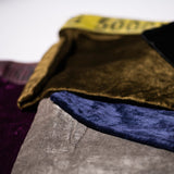 VINTAGE SLING BELT POUCH / Black x Green